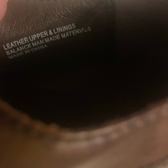 Born Sz 7 Classic Brown Leather Shoes - Picture 8 of 8